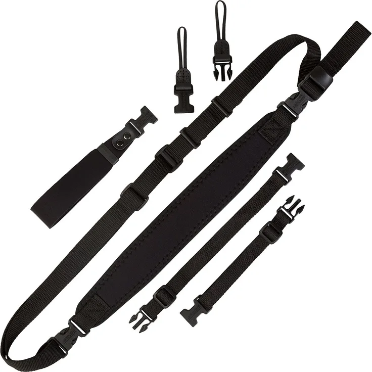OP-TECH USA 1001001 Super Classic Combo Kameragurt-Set, Schwarz, Einzeln, schwarz