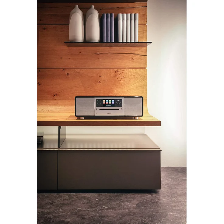 sonoro Prestige CD-Radio mit Bluetooth, WLAN, Wecker, LCD-Display, schwarz – Bild 5