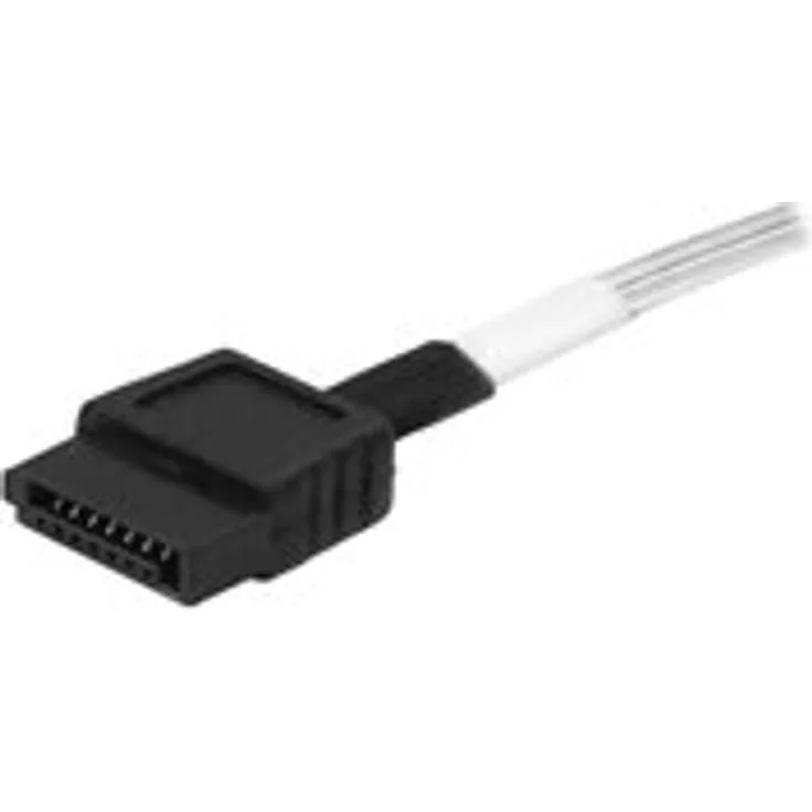 StarTech.com 1m Internal Mini SAS to SATA Cable - SFF-8643 to 4x SATA - SATA- / SAS-Kabel - 4x Mini SAS HD (SFF-8643) (S) bis SATA (S) - 1 m - schwarz & silber