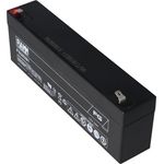 Fiamm FG20201 Akku 2,0Ah PB Blei Akku wartungsfrei, mit 4,8mm Steckkontakten