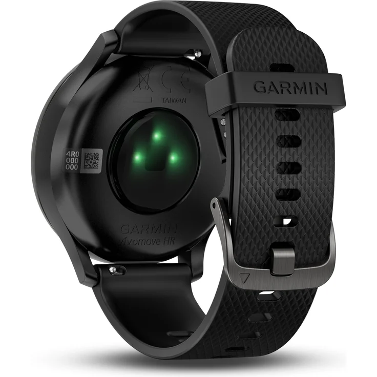 Garmin vívomove HR GPS L Hybrid-Smartwatch Unisex, L, Edelstahlgehäuse, Schwarz - Preisvergleich – Bild 2