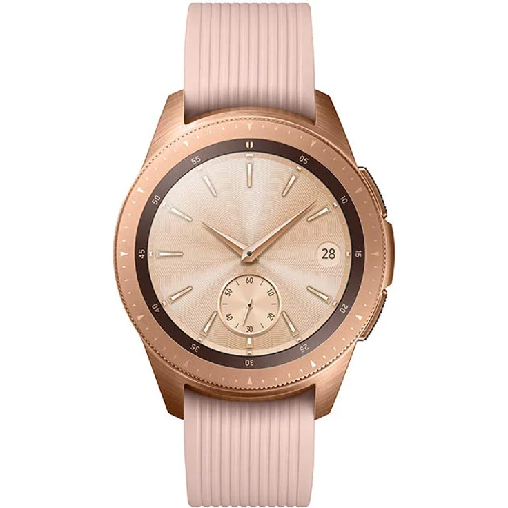 Samsung Galaxy Watch Smartwatch GPS, Damen, 42mm, Edelstahlgehäuse, Roségold – Bild 2
