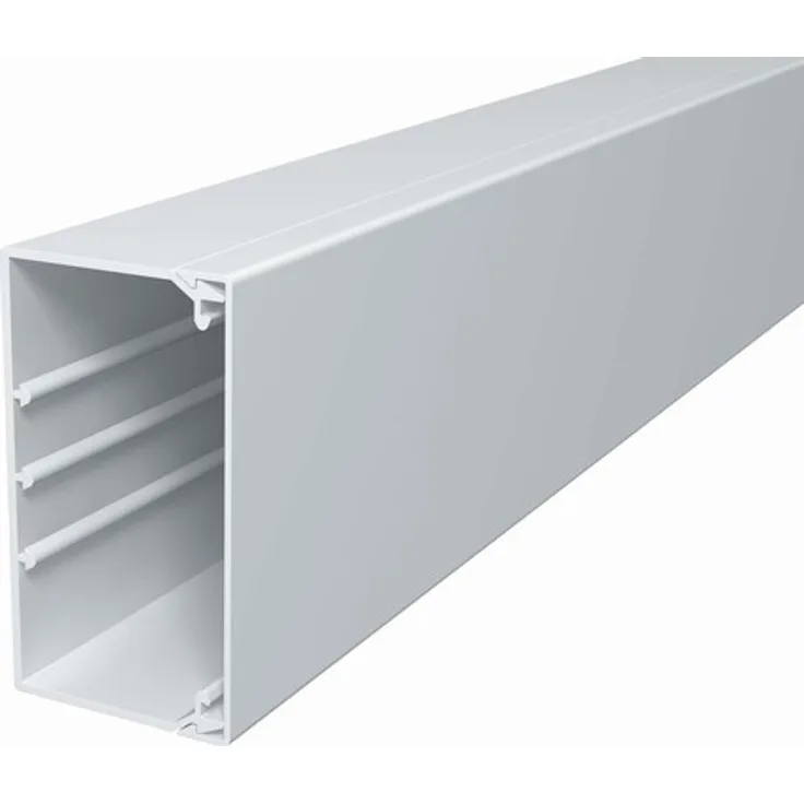 OBO Bettermann Vertr Wand+Deckenkanal m.Obert. 60x110mm,PVC WDK60110RW