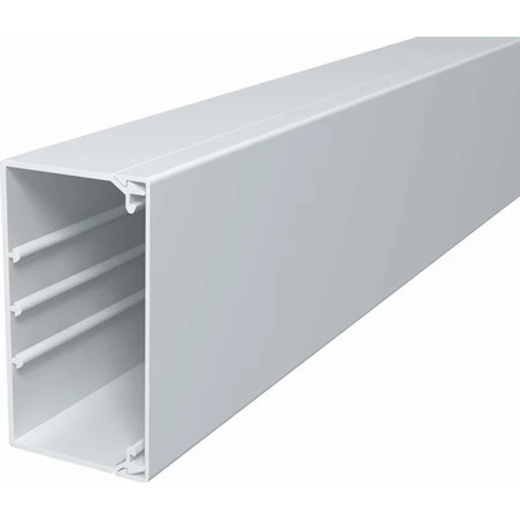 OBO Bettermann Vertr Wand+Deckenkanal m.Obert. 60x110mm,PVC WDK60110RW