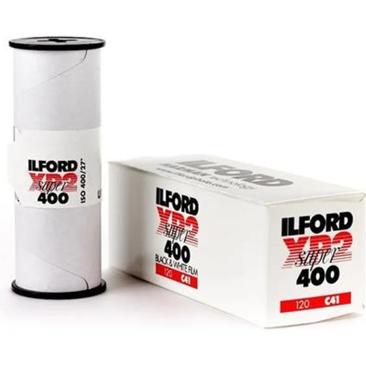 Ilford XP-2 400 Super 120 schwarz/weiß Rollfilm