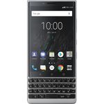 BlackBerry Key2 Smartphone 11,43cm (4,5 Zoll) Display, 64GB interner Speicher, 6GB RAM, Silber