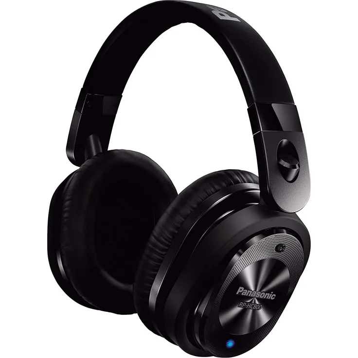 Panasonic RP-HC800E-K Over-Ear-Kopfhörer mit Mikrofon, Noise Cancelling, schwarz
