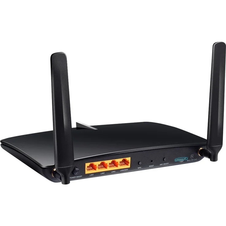 TP-Link Archer MR600 AC1200 Mbps LTE Router Dualband 4G + Cat6-Gigabit-WLAN Router (300 Mbit-s im Download, simultanes Dualband, 300 Mbit-s(2,4GHz) + frei konfigurierbarer LAN-WAN-Port) schwarz – Bild 3