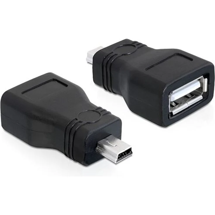 Delock Adapter USB2.0-A Buchse > mini USB Stecker - Adapter (65277)