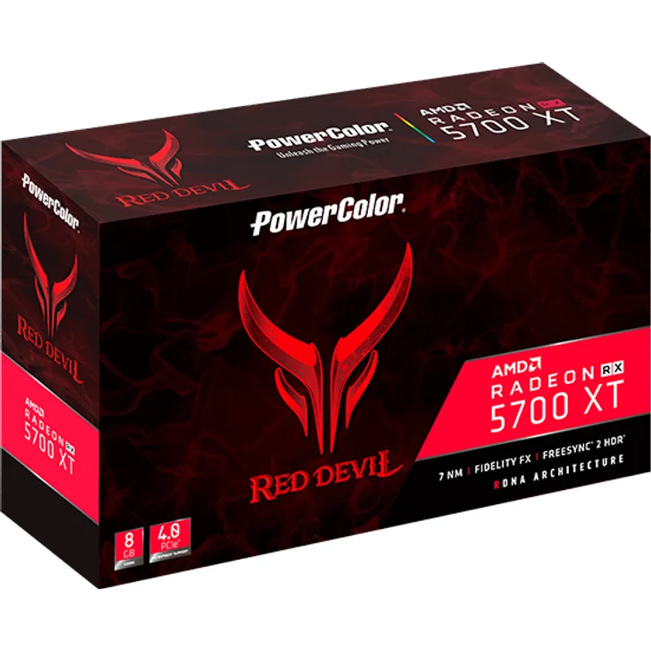 PowerColor AMD Radeon RX 5700 XT Red Devil 8GB GDDR6 HDMI-3xDP Grafikkarte – Bild 3