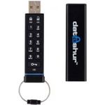 iStorage IS-FL-DA-256-8 8GB datAshur 256-bit USB 2.0 USB-Stick mit Hardwareverschlüsselung