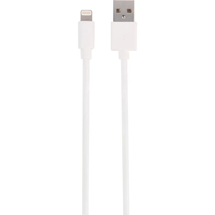 Lightning USB Datenkabel für Apple iPhone / iPad mit Lightning Anschluss, 0,5m (Weiß)