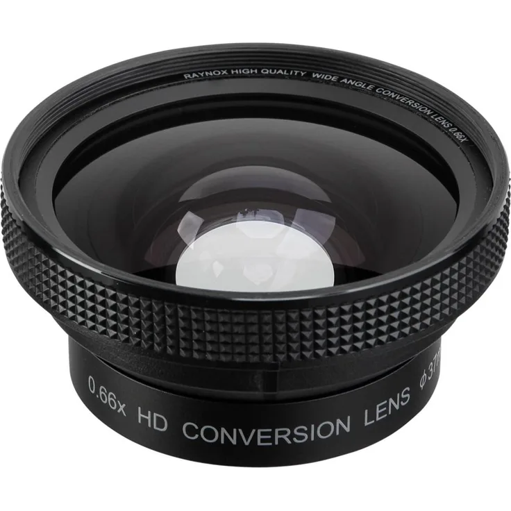 Raynox HD-6600 Pro Superlow Distortion Wideangle Conversion Lens (0,7-Fach, 37mm Mounting Thread)