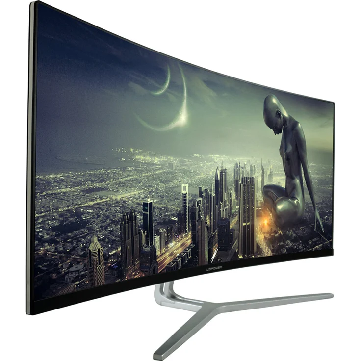 LC-Power Gaming LC-M34-UWQHD-100-C - 34 Zoll, UWQHD (3440 x 1440), VA-Panel (Samsung), 100Hz, 4ms, 300cd/m² – Bild 2