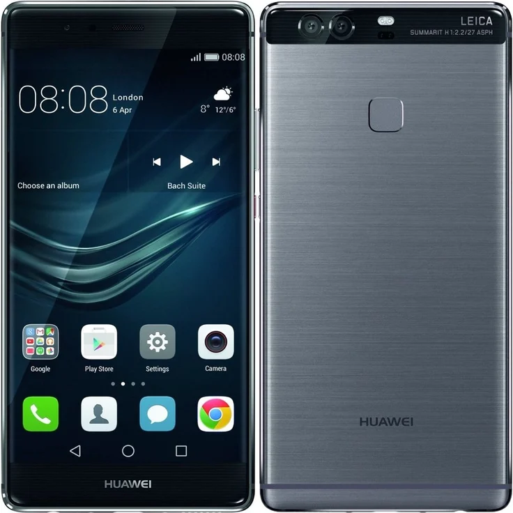HUAWEI P9 Plus Smartphone 13,97cm Pixel (5,5 Zoll) AMOLED-Display, 64GB interner Speicher, 4GB RAM, Android, Quartz Grey – Bild 2