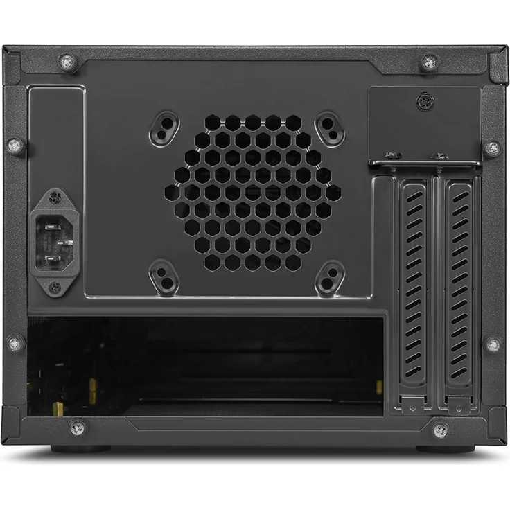 Sharkoon Shark Zone C10 PC-Gehäuse (Mini-ITX, 1x 5,25 extern, 1x 2,5 Zoll-3,5 Zoll intern, 2x USB 3.0) – Bild 3