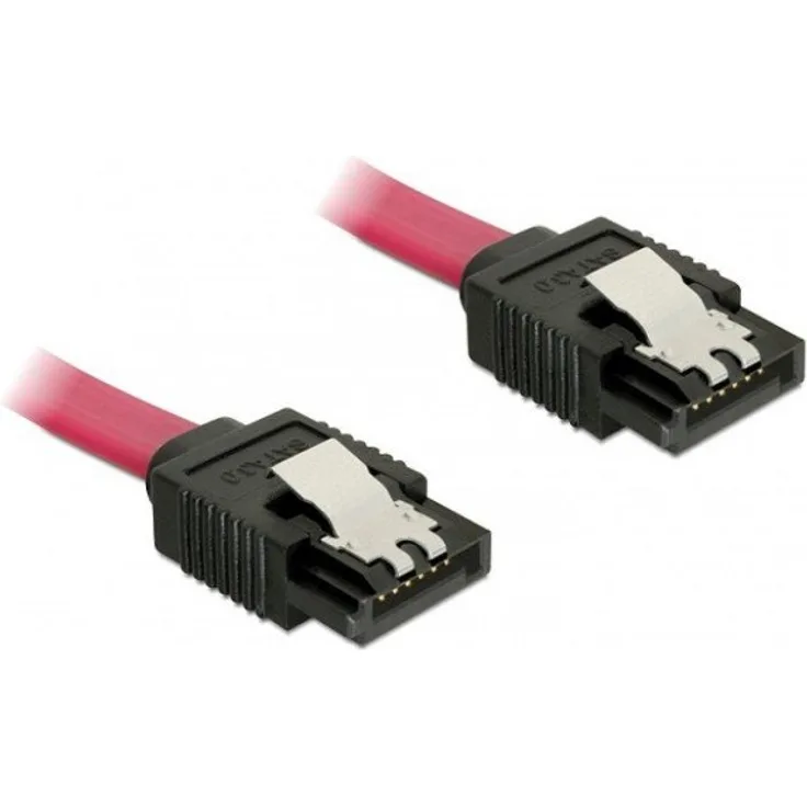 DeLOCK Cable SATA - Serial ATA-Kabel - Serial ATA 150/300/600 - Serial ATA, 7-polig - Serial ATA, 7-polig - 50 cm (82677)