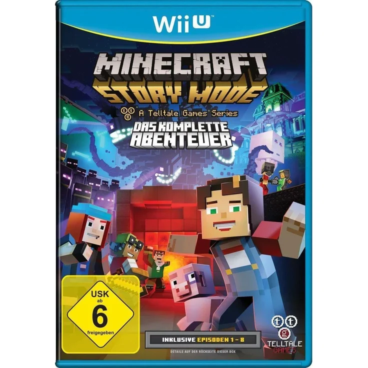 Minecraft: Story Mode - Das komplette Abenteuer (A Telltale Game Series) (Wii U) – Bild 1