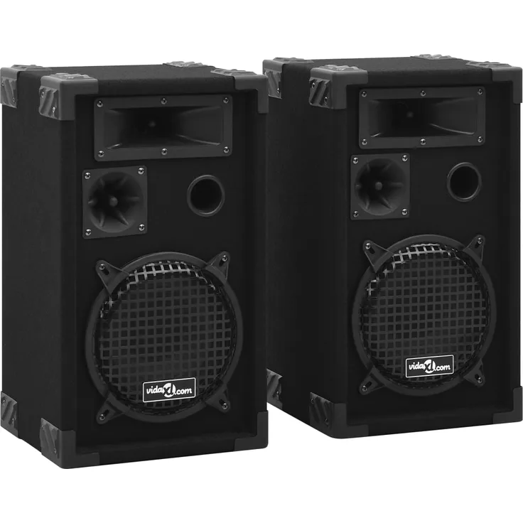 vidaXL Professionelle HiFi-Bühnen-Lautsprecher Passiv 2 Stk. 800 W