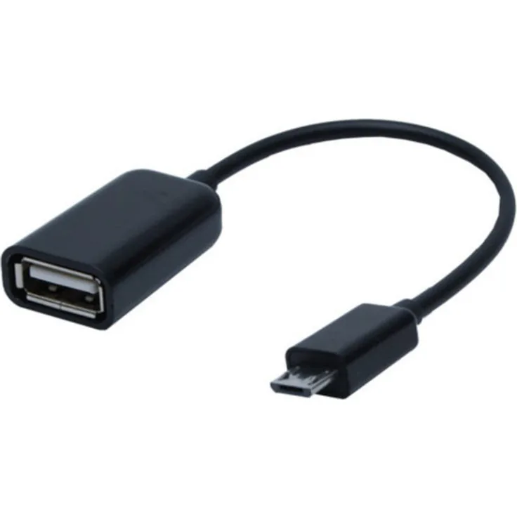 S-Conn USB-OTG Micro-USB-St. B - USB-Buchse A - 0,1m