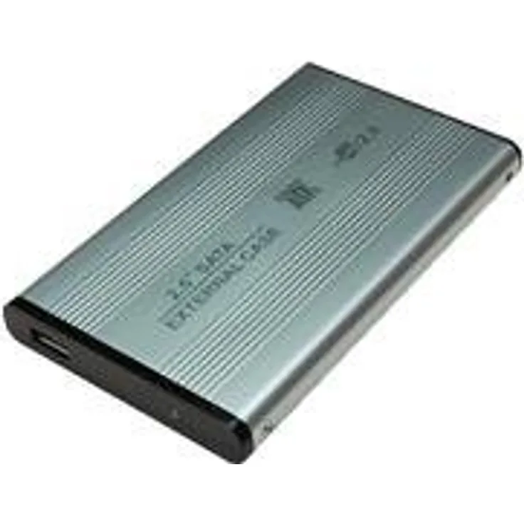 Festplattengehäuse 6,4cm (2,5 Zoll) S-ATA USB 2.0 Alu LogiLink