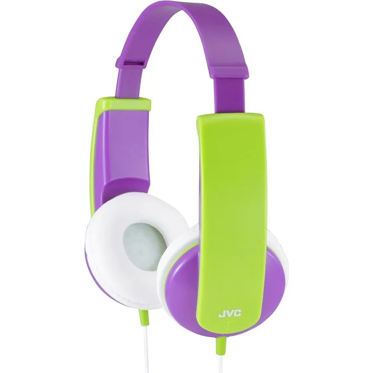 JVC HA-KD5-V-E On-Ear-Kopfhörer, geeignet für Kinder, violett