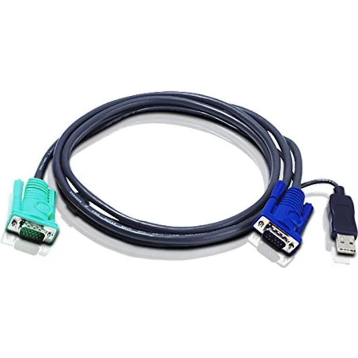 ATEN Video- / USB- / Audio-Kabel - USB Typ A, 4-polig - 1.8 m (2L-5202U)