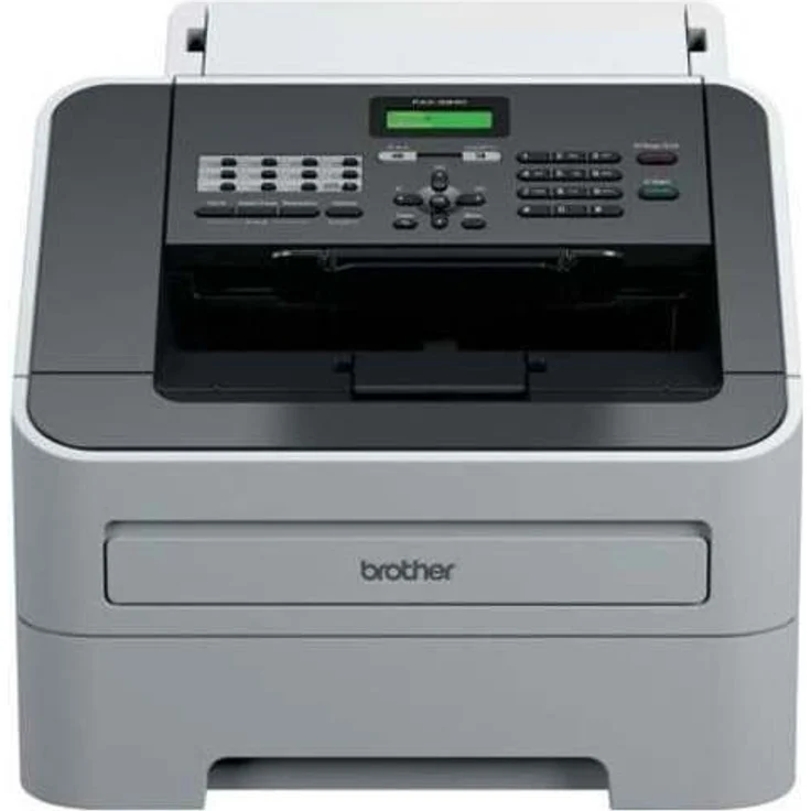 Brother FAX-2940 Laser-Faxgerät, grau-schwarz – Bild 1