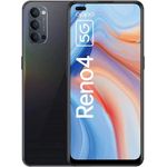 Oppo Reno4 5G Smartphone 16,26cm Pixel (6,4 Zoll) AMOLED-Display, 128GB interner Speicher, 8GB RAM, Dual-SIM, Space Black