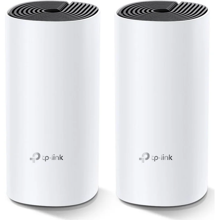 TP-Link Deco M4 Mesh WLAN Set (1 pack) AC1200 WLAN-Heimnetz-Komplettlösung (große WLAN-Abdeckung, für Häuse, Gebäudekomplex, Multi-Arbeitsmodi, 2x Gigabit Ports) weiß – Bild 2