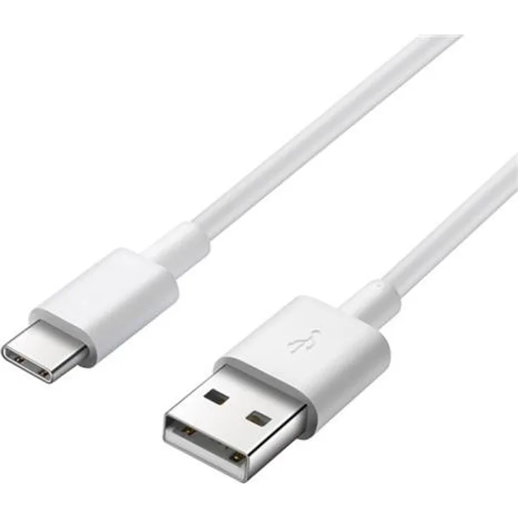 PremiumCord USB-C auf USB 2.0 Verbindungskabel 2m, Schnellladung bis zu 3A, Ladekabel und Datenkabel, USB 3.1 Typ C Stecker auf USB 2.0 Typ A Stecker, Farbe weiß, Länge 2m