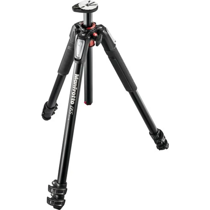 Manfrotto MT055XPRO3 055 Aluminium Stativ (Inkl. 3 Segmenten), schwarz – Bild 1