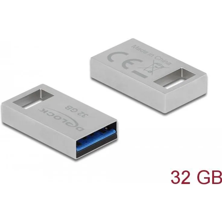 Delock USB 3.2 Gen 1 Speicherstick 32 GB - Metallgehäuse (54070)