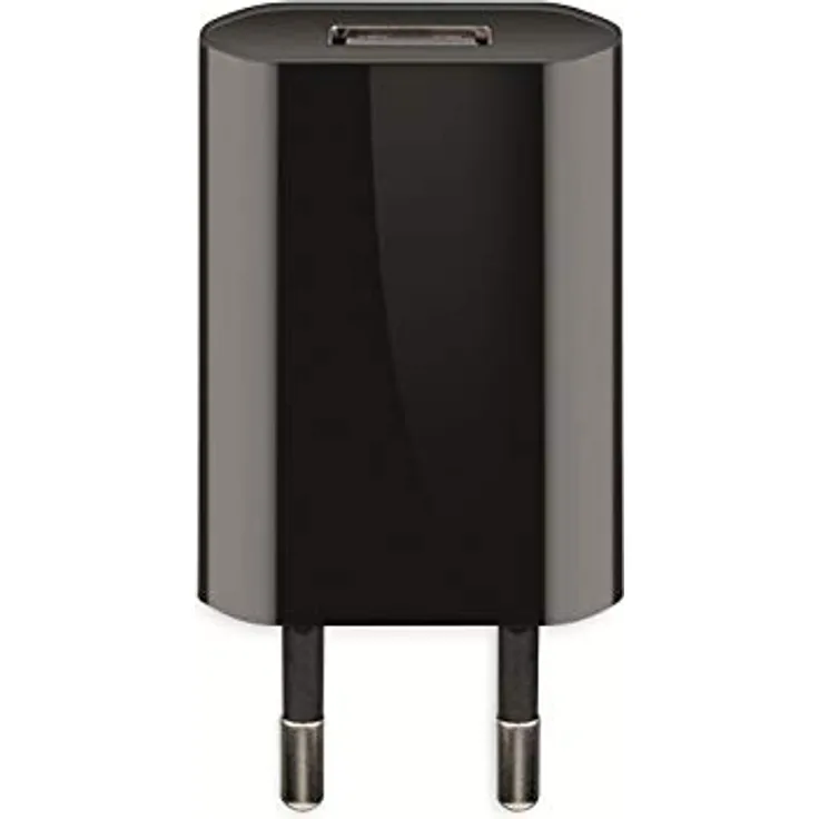 Goobay flach1A 44949 USB-Ladegerät Steckdose Ausgangsstrom (max.) 1000 mA 1 x USB 2.0 Buchse A