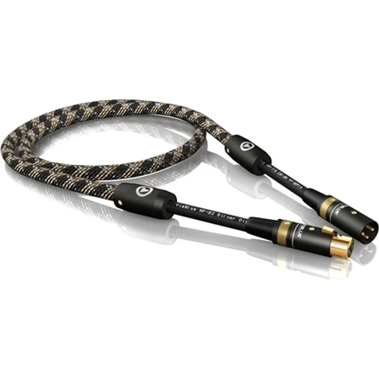 ViaBlue NF-S2 Silver Digital XLR-Kabel : 2,50m