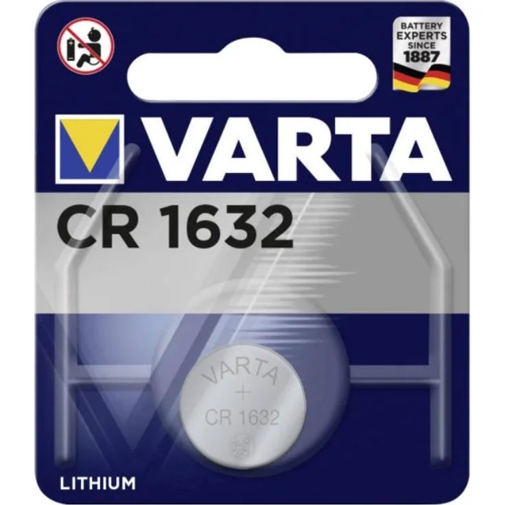 VARTA 0568017 Batteries (CR1632, 3Volt)