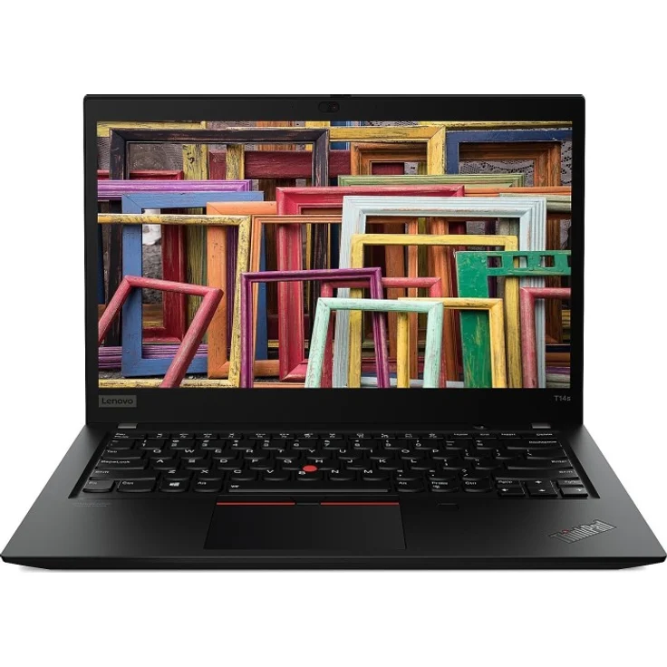 Lenovo ThinkPad T14s G1 AMD, Ryzen 7 PRO 4750U, 32GB RAM, 1TB SSD, Fingerprint-Reader, Smartcard, beleuchtete Tastatur, IR-Kamera, 400cd/m², Windows 10 Pro (20UH001QGE) – Bild 1