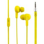 LogiLink HS0043 In-Ear Kopfhörer, mit Mikrofon, gelb