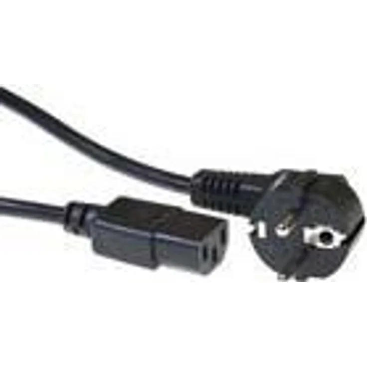 POWERCORD SCHUKO-C13 BK 1.50M