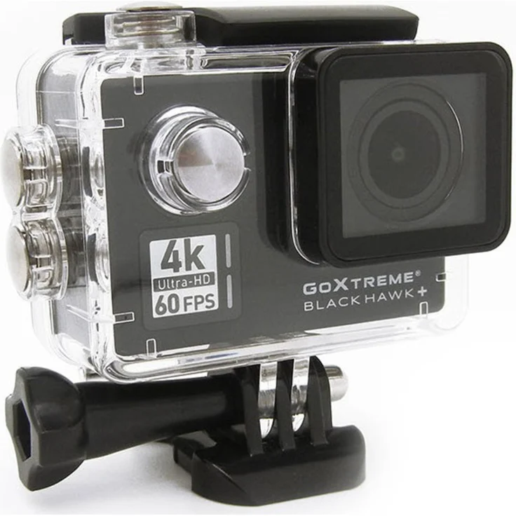 Easypix GoXtreme Blackhawk 4K+ ActionCam 4K-60fps Schwarz – Bild 2