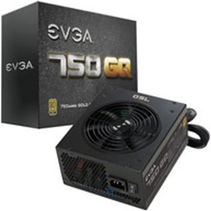 EVGA 210-GQ-0750-V2 PSU 750W SuperNOVA GQ 1x 12V, ECO Mode, 80+ Gold Netzteil