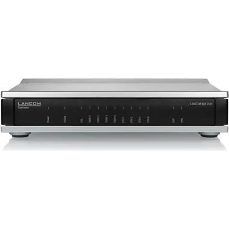 LANCOM 884 VoIP (EU, over ISDN), Single Site Business-VoIP-Router, VDSL2-ADSL2+-Modem, ISDN-VoIP-Wandlung, 4xISDN (2xNT & 2xTE-NT) 4xGE (IEEE 802.3az)