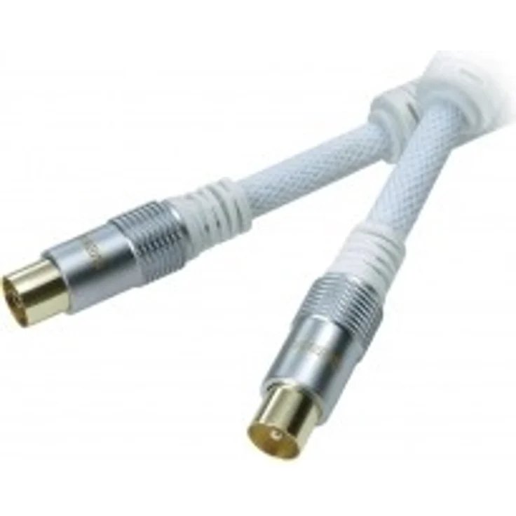 Vivanco PS L7110 15WS Abssorber Antennenkabel (Koaxstecker, Koaxkupplung, 1,5m, 110dB)