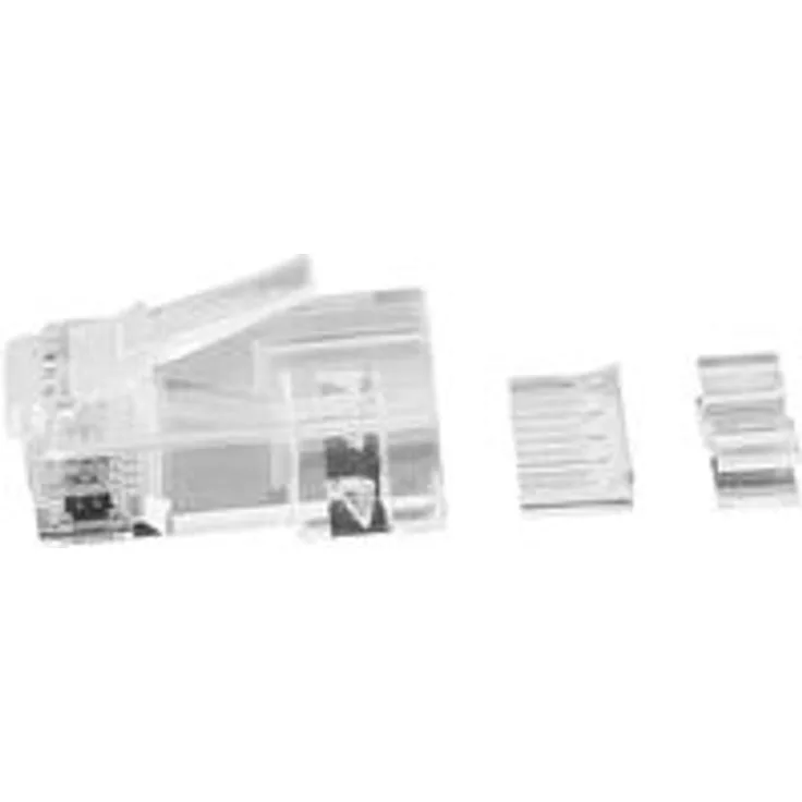 MicroConnect - Netzwerkanschluss - RJ-45 (M) - ungeschirmt - CAT 6a (Packung mit 50) - MicroConnect - KON511-50 - 5711783334163