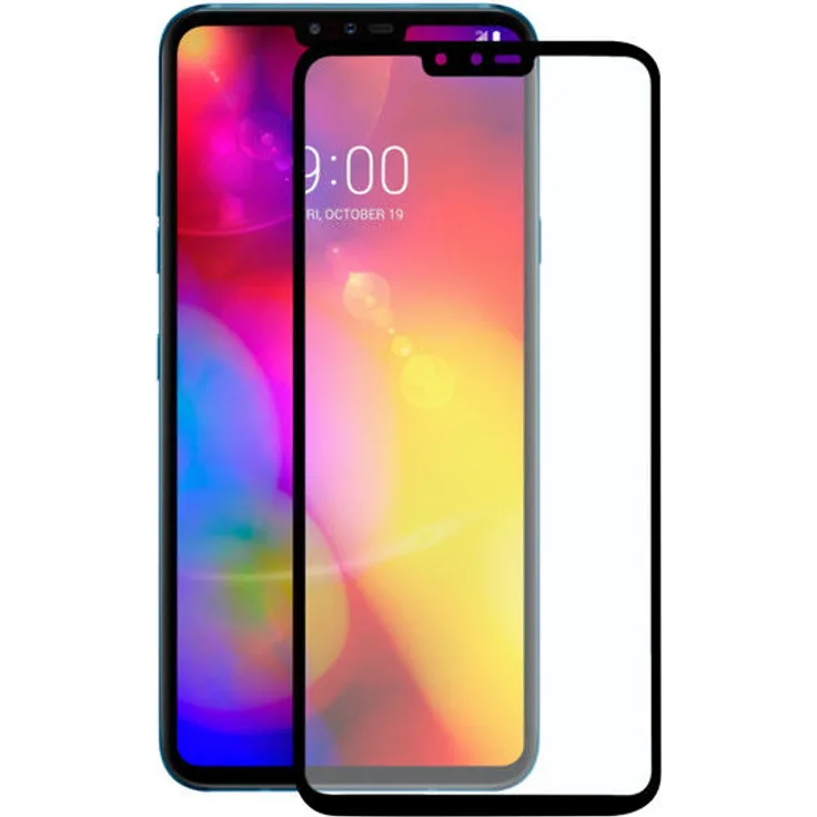 Bildschirmschutz aus Hartglas fürs Handy Lg V40 Extreme 2.5D