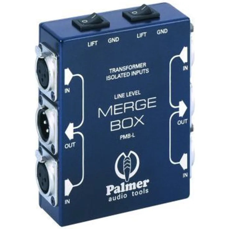 Palmer Merge Box Line Level, 2-Kanal