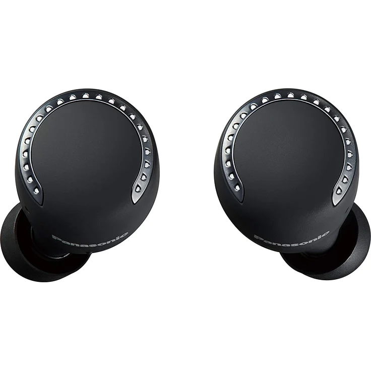 Panasonic RZ-S500WE-K True Wireless In-Ear Kopfhörer, mit Bluetooth, Mikrofon, Noise Cancelling, spritzwassergeschützt, schwarz – Bild 4