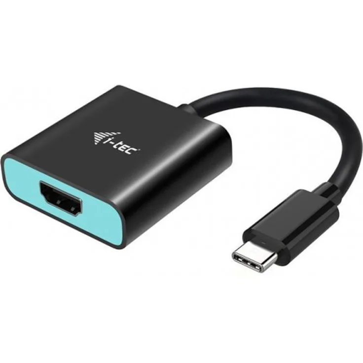 i-tec USB C auf Dual HDMI Video Adapter 60 Hz, 1x HDMI 4K Ultra HD, kompatibel mit Thunderbolt 3