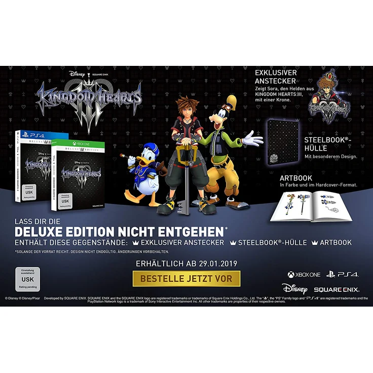 Kingdom Hearts III (Deluxe Edition) (PS4) – Bild 2