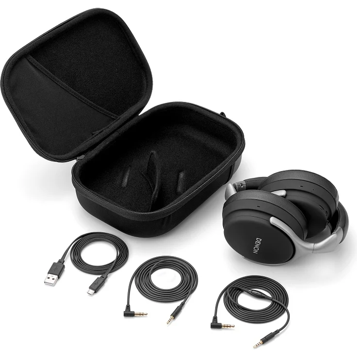 Denon AH-GC30 Wireless Over-Ear-Kopfhörer, mit Bluetooth, Mikrofon, Noise Cancelling, schwarz – Bild 11